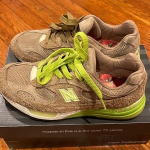 New Balance exclusive fruit hang low sneaker only worn twice.